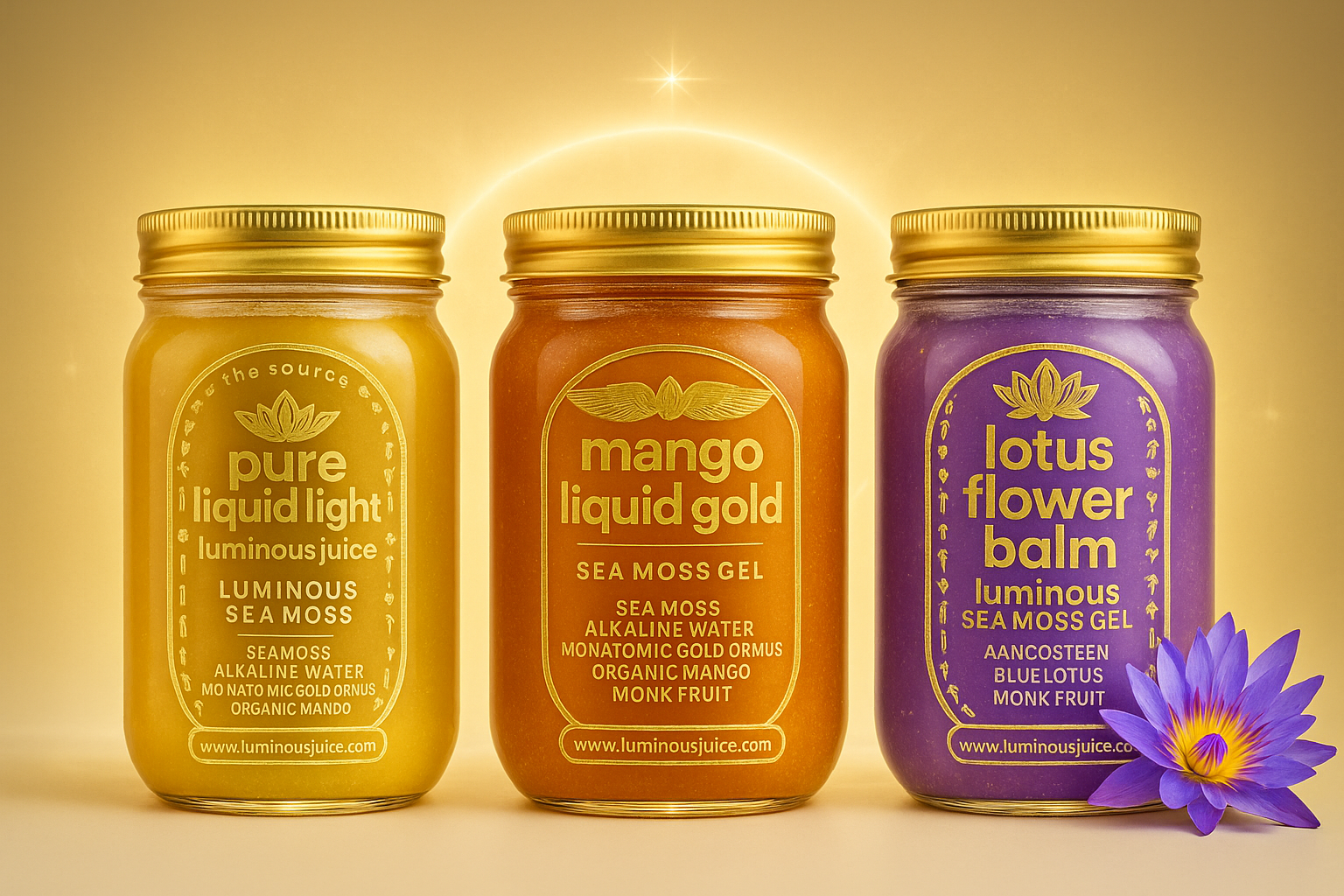 3-Day Ritual Box juice bottles